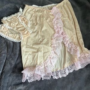 Vintage never worn lingerie